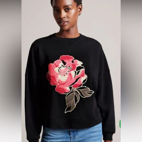 New! Ted Baker Adilinn Sweatshirt - Picture 1 of 6